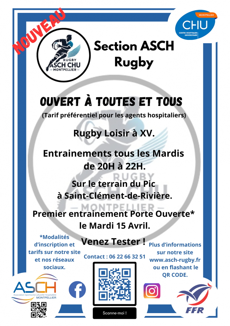 Affiche rugby